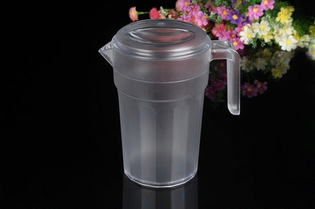 34 Oz clear Pitcher With Lid - Yorkn Inc✅