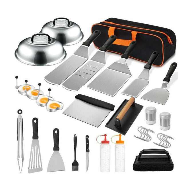 34pcs Bbq Grill Tool Set - Yorkn Inc✅