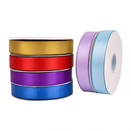 3/8 Inch Polyester Satin Ribbon - Yorkn Inc✅