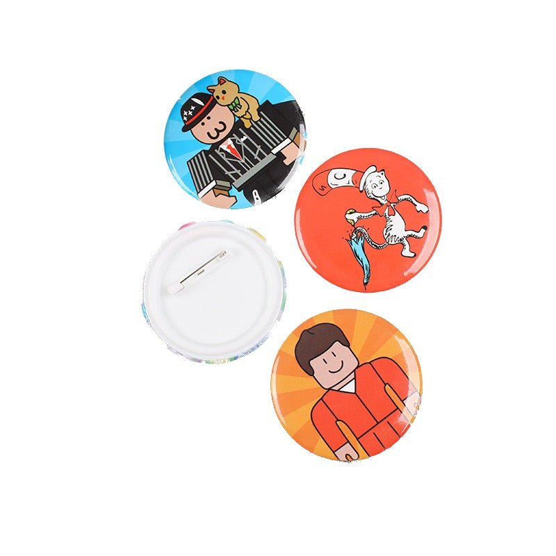 3cm Custom Button Pin - Yorkn Inc✅