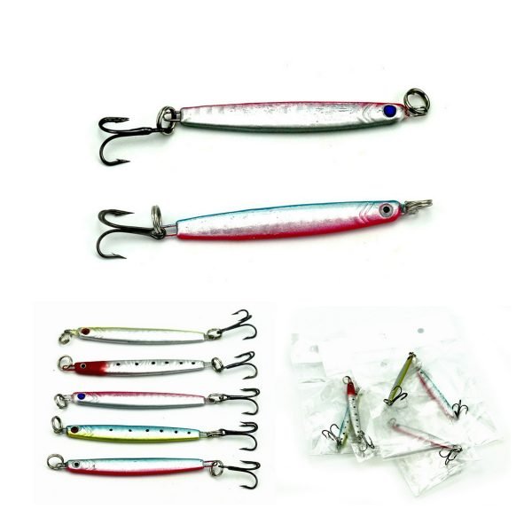 3d Eyes Metal Fishing Lure With Hook - 7 Cm Long - Yorkn Inc✅