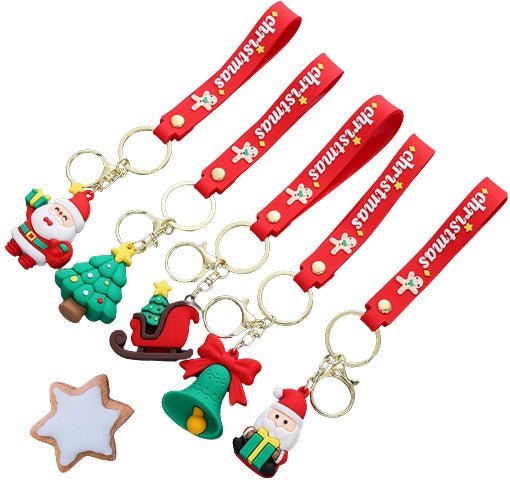 3d Silicone Christmas Keychain - Yorkn Inc✅