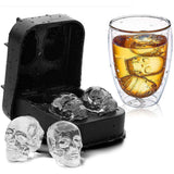 3d Skull Ice Mold Tray - Yorkn Inc✅