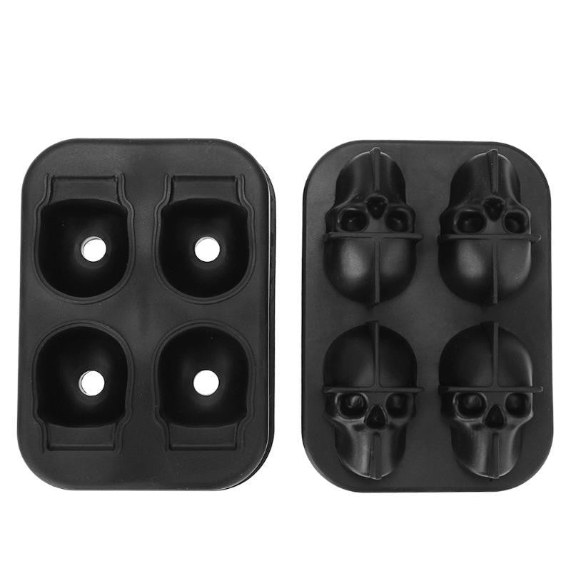 3d Skull Ice Mold Tray - Yorkn Inc✅