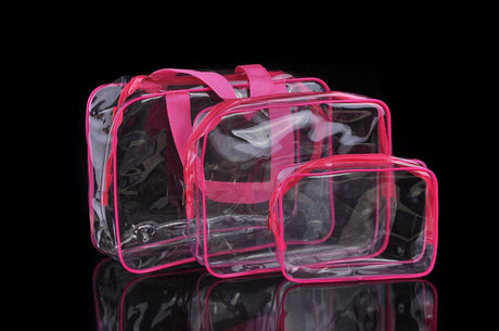3pcs Clear Travel Bags - Yorkn Inc✅