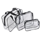 3pcs Clear Travel Bags - Yorkn Inc✅