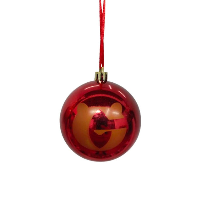 4 Inch Plastic Christmas Ball - Yorkn Inc✅