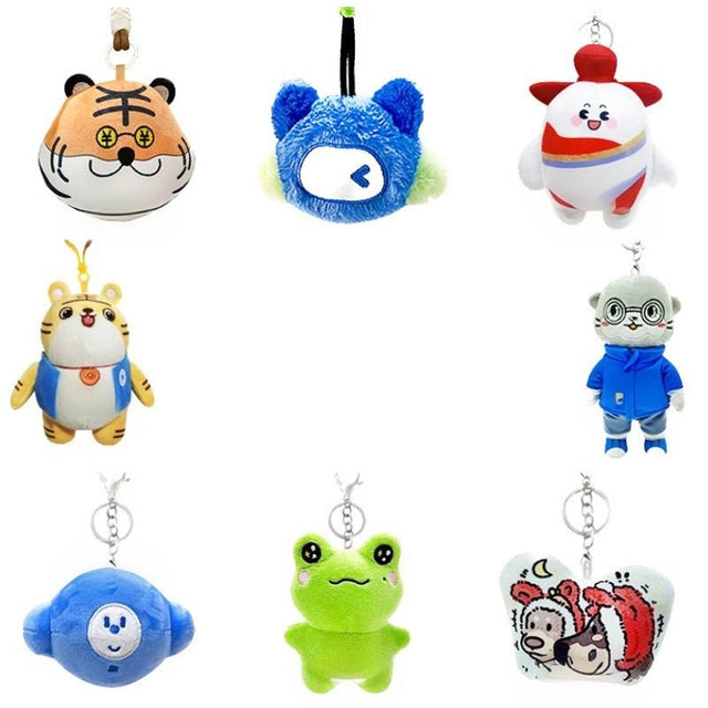 4 Inch Plush Toy Keychain - Yorkn Inc✅