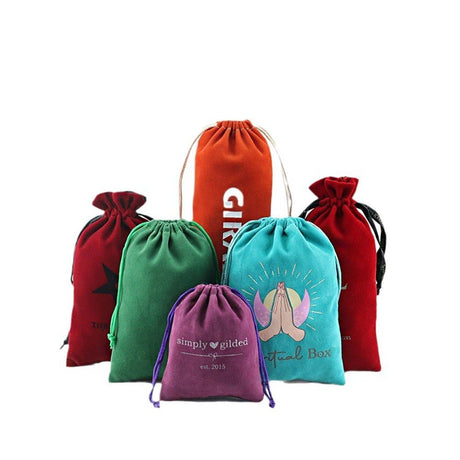 4 Inch X 5 Inch Velvet Drawstring Pouch - Yorkn Inc✅