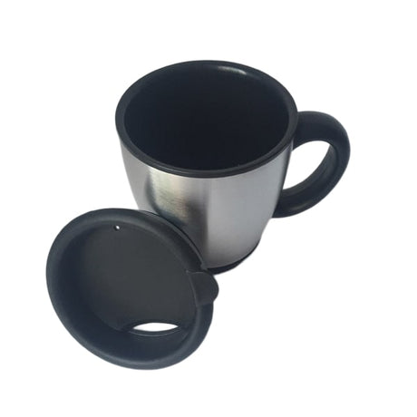 400ml Coffee Mug With Handle And Lid - Yorkn Inc✅