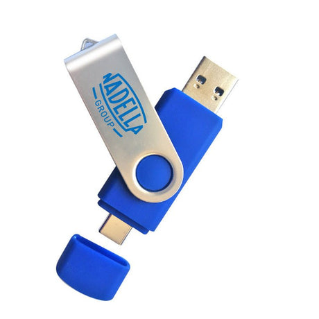 4g Type - c Swirl Usb Flash Drive - Yorkn Inc✅