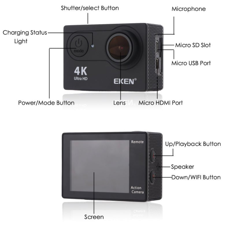 4k Action Camera - Yorkn Inc✅