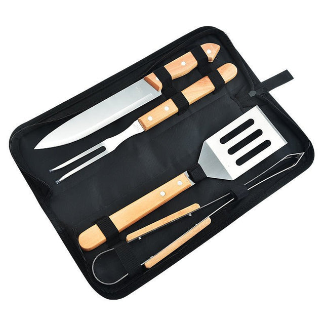 4pcs Portable Grill Tool With Case - Yorkn Inc✅