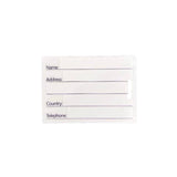 4x2.5 Inch Acrylic Luggage Tag - Yorkn Inc✅