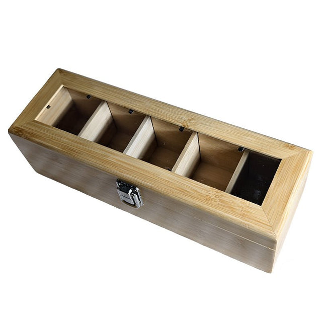 5 Grids Storage Box With Clear Window - Yorkn Inc✅