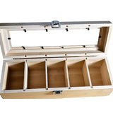 5 Grids Storage Box With Clear Window - Yorkn Inc✅