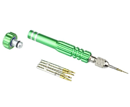 5 In 1 Magnetic Screwdriver Repair Kit With Clear Case - Yorkn Inc✅