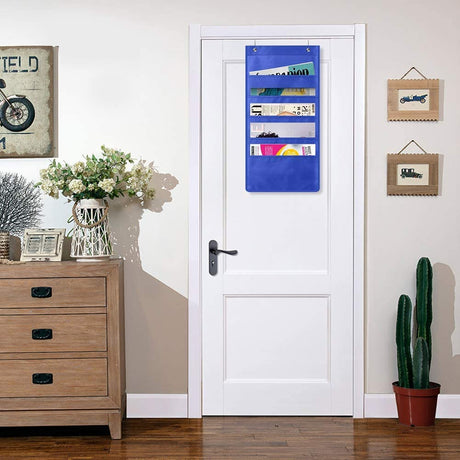 5 Pocket Hanging Wall Door File Organizer - Yorkn Inc✅