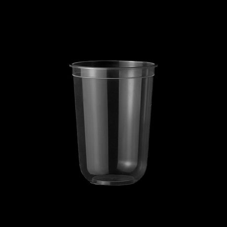 500ml Clear Plastic Cup With Lid - Yorkn Inc✅