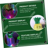500ml Pineapple Plastic Led Drinking Cup - Yorkn Inc✅