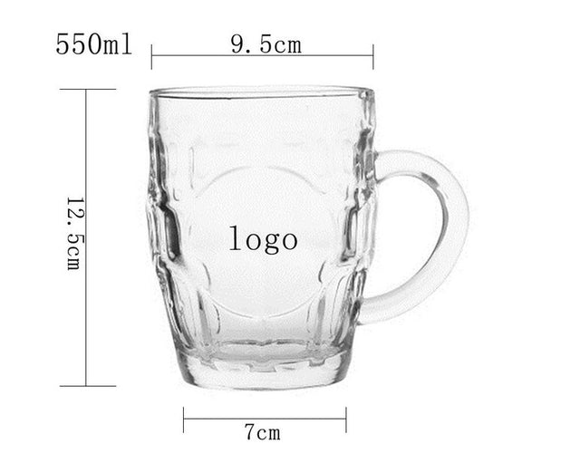550ml Glass Cup - Yorkn Inc✅