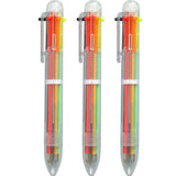 6 - in - 1 Multi - color Ballpoint Pen - Yorkn Inc✅