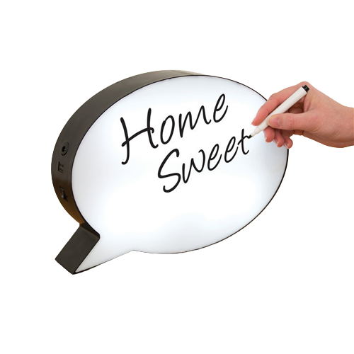 6" Light - up Speech Bubble Message Board - Yorkn Inc✅