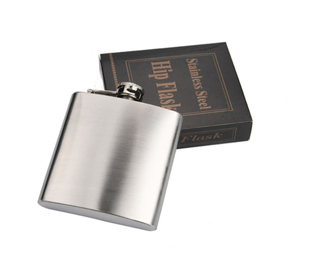 6 Oz Stainless Steel Flask - Yorkn Inc✅