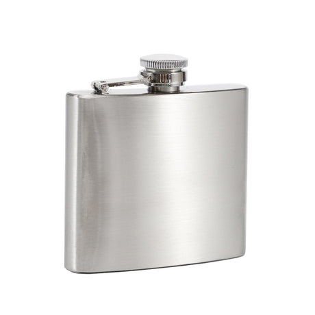 6 Oz Stainless Steel Flask - Yorkn Inc✅