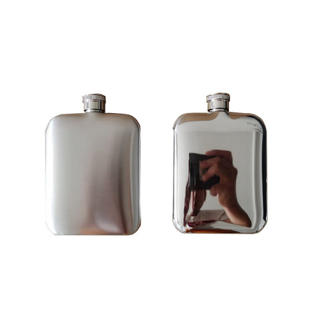 6 Oz Stainless Steel Hip Flask - Yorkn Inc✅