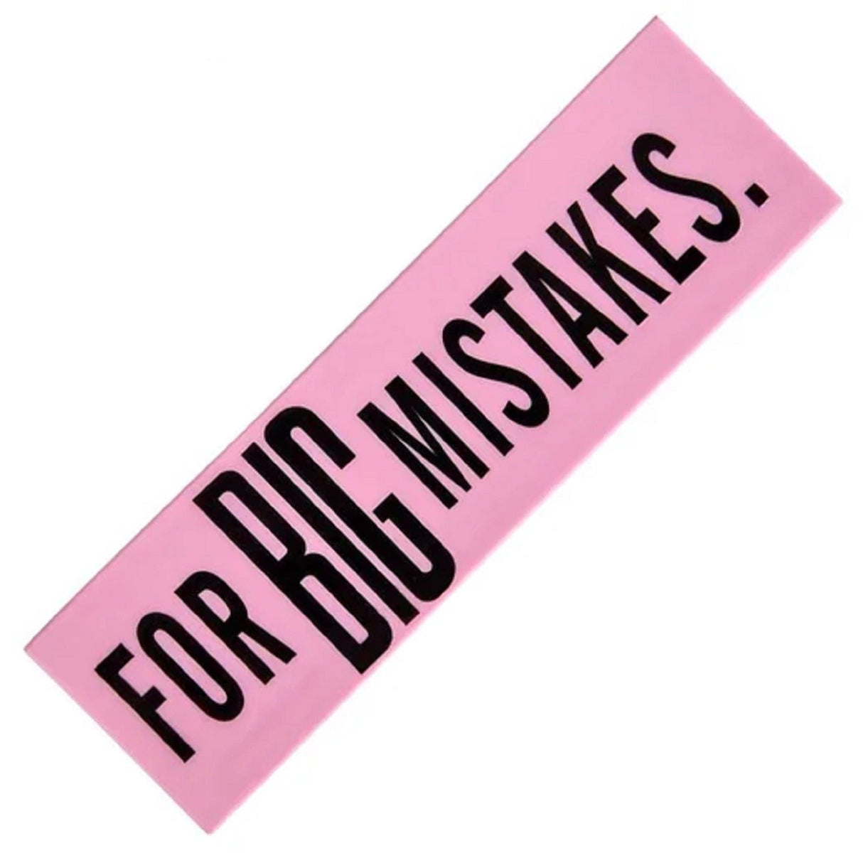 6" X 0.7" Jumbo Big Mistake Eraser - Yorkn Inc✅