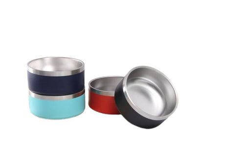 64oz Stainless Steel Pet Bowl - Yorkn Inc✅