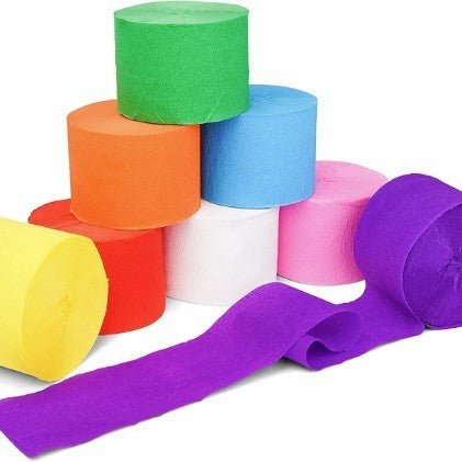 65m Crepe Paper - Yorkn Inc✅