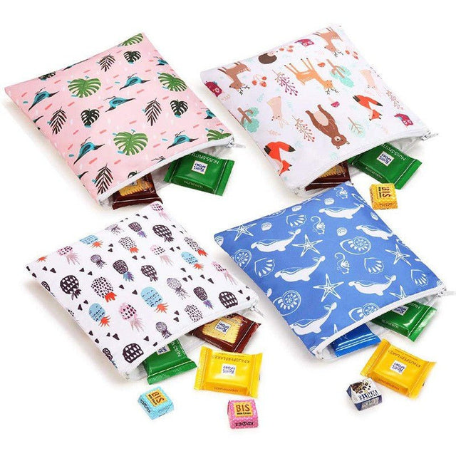 6.5x7.5 Inch Reusable Snack Bag - Yorkn Inc✅