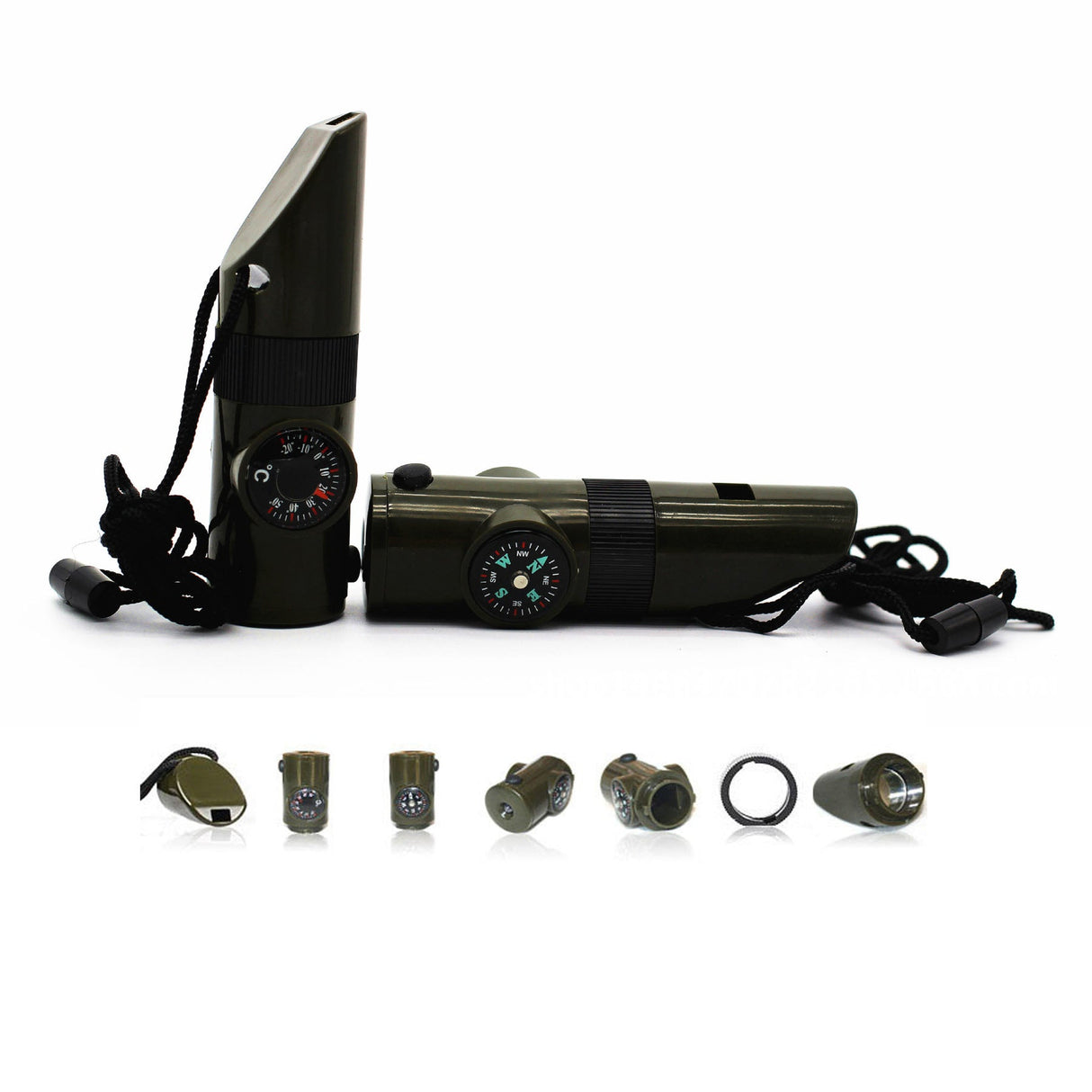 7 In 1 Survival Whistle Lanyard - Yorkn Inc✅