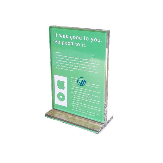 7 X 4.5 Inch Acrylic Tabletop Sign - Yorkn Inc✅