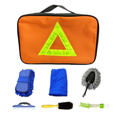 7pcs Car Wash Tool Kit Including Oxford Carrying Pouch - By Boat - Yorkn Inc✅