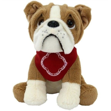 8" Brown Bulldog - Large Eyes - Yorkn Inc✅