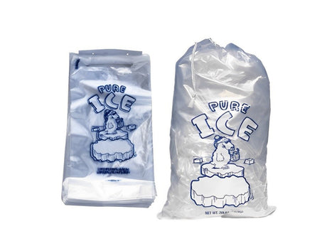 8 Lb Drawstring Ice Bag - Yorkn Inc✅