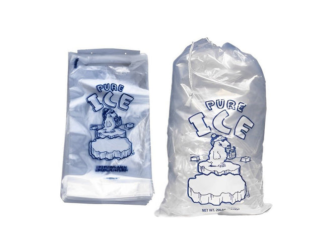 8 Lb Drawstring Ice Bag - Yorkn Inc✅