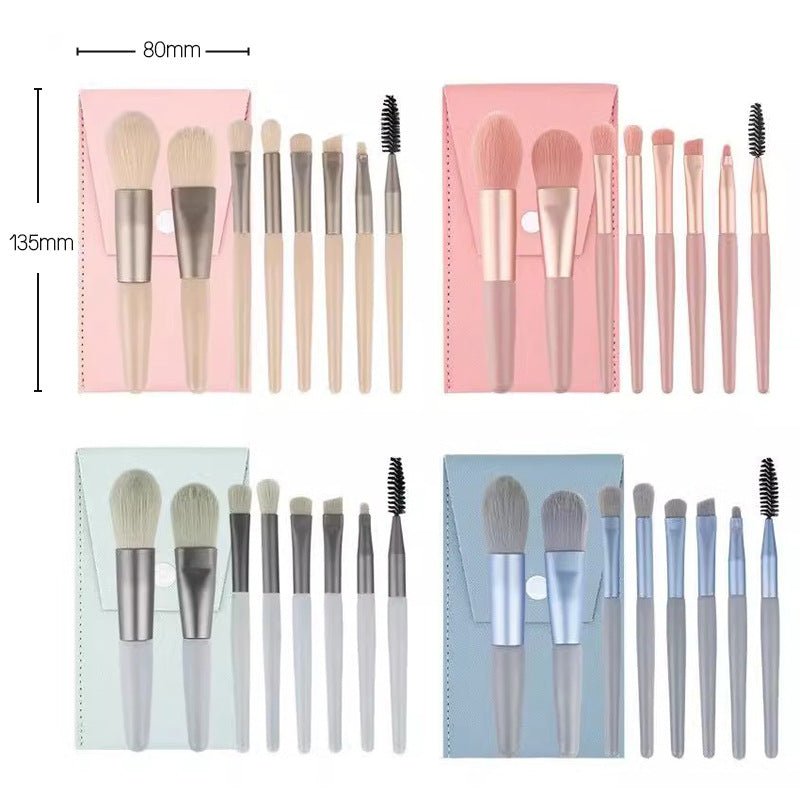 8 Pcs Makeup Brush Set - Yorkn Inc✅