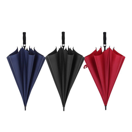 8 - rib Straight Shaft Golf Umbrella - Yorkn Inc✅