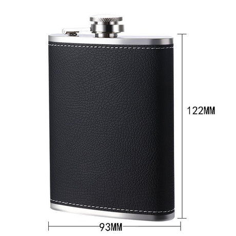8oz Stainless Steel Flask Set - Yorkn Inc✅