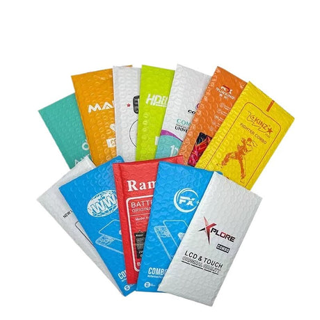 8x4 Inch Colorful Bubble Mailer Bag - Yorkn Inc✅