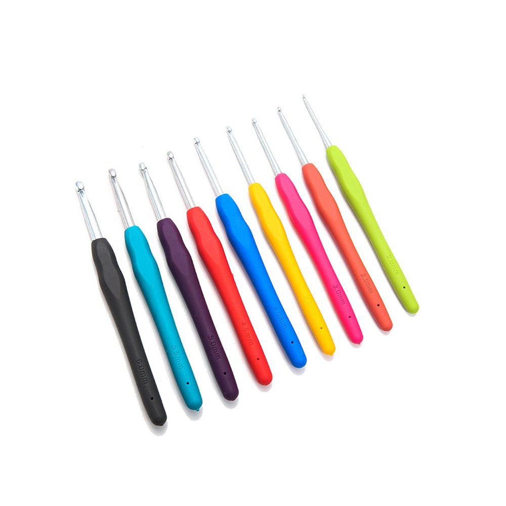 9 - piece Crochet Hook Set - Yorkn Inc✅