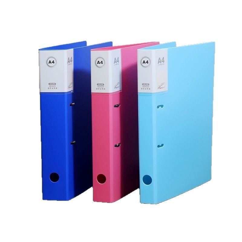 A4 2 - hole Loose Leaf Folder - Yorkn Inc✅