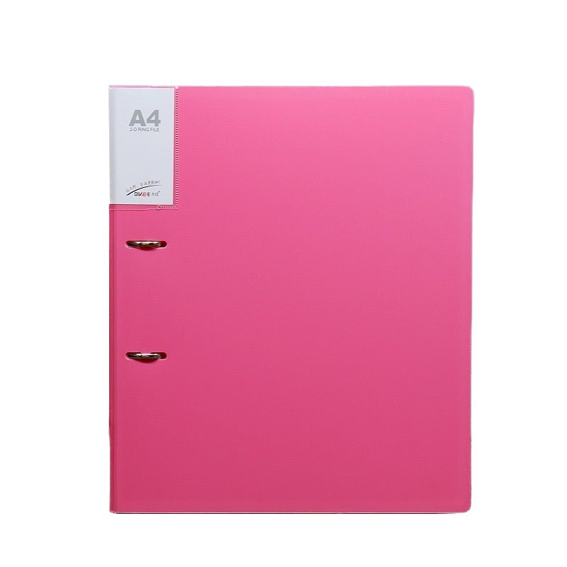 A4 2 - hole Loose Leaf Folder - Yorkn Inc✅