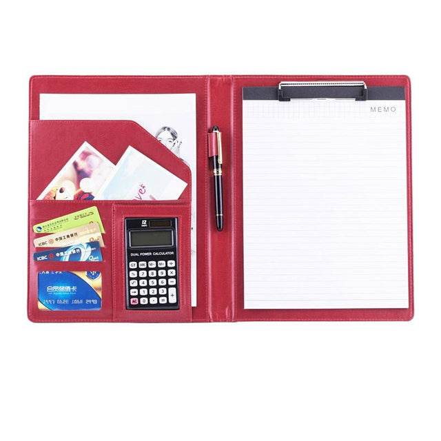 A4 Portfolio With 12 - digit Calculator - Yorkn Inc✅