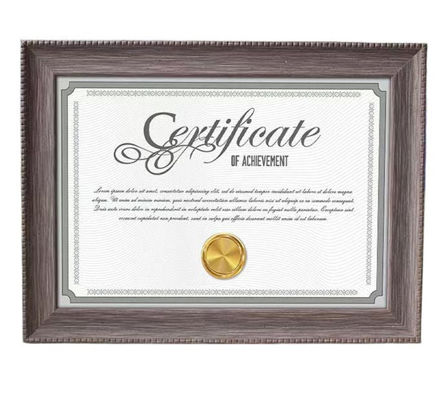 A5 Certificate Frame - Yorkn Inc✅