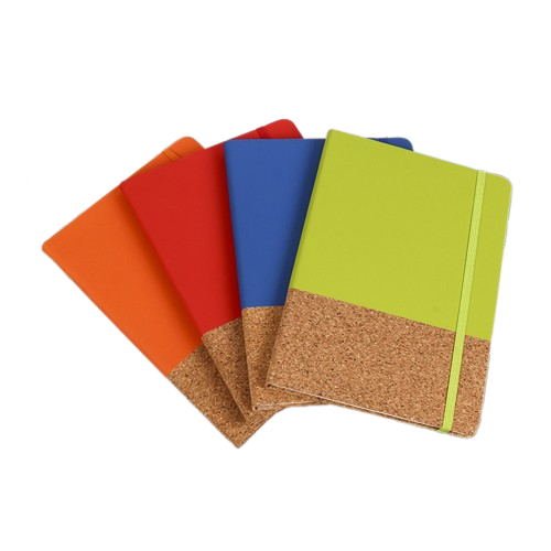 A5 Hard Cover Cork & Heathered Fabric Jou - Yorkn Inc✅